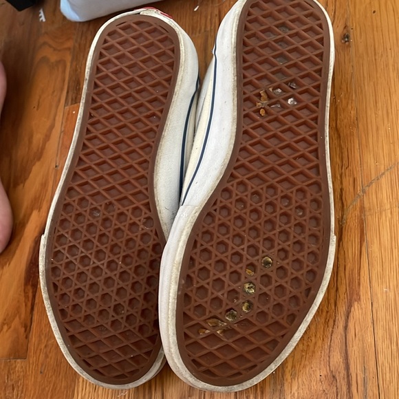 Vans Blue and White Sneakers - Picture 4 of 6